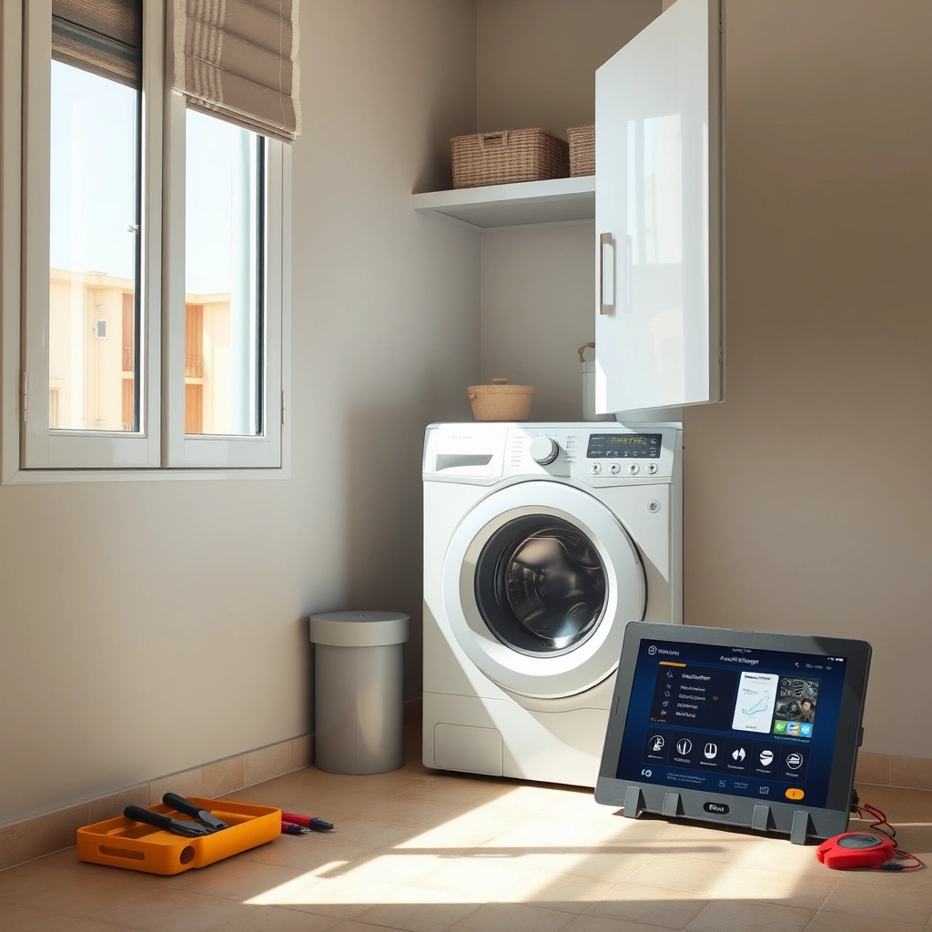 Professional image related to Donde puedo encontrar tecnicos confiables para reparar lavadoras en Barcelona with high-quality visual elements