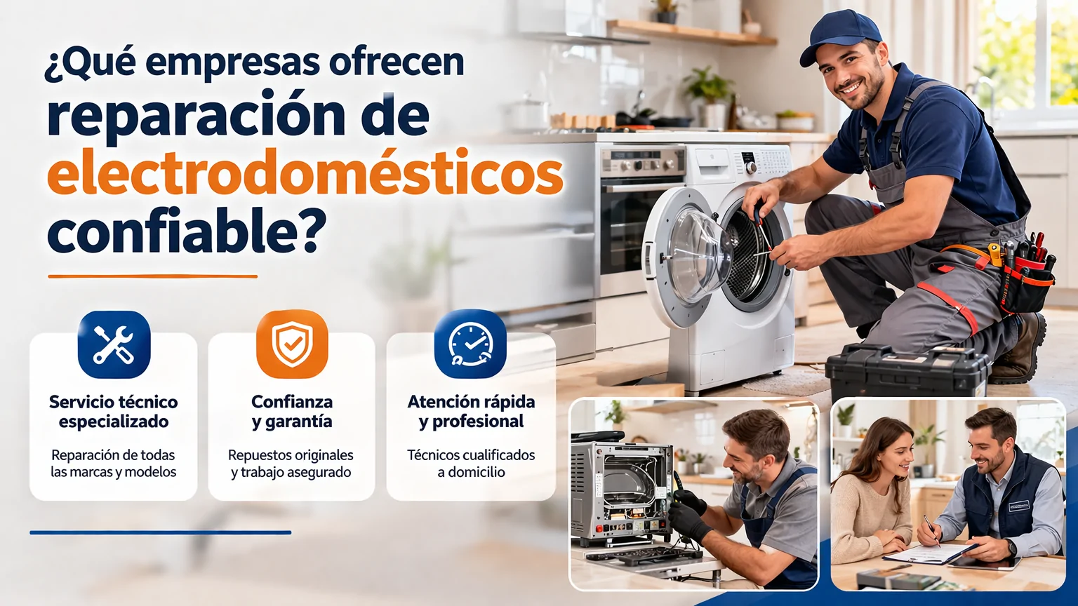 Que empresas ofrecen reparacion de electrodomesticos confiable Barcelona - &iquest;Qu&eacute; empresas ofrecen reparaci&oacute;n de electrodom&eacute;sticos confiable en Barcelona?