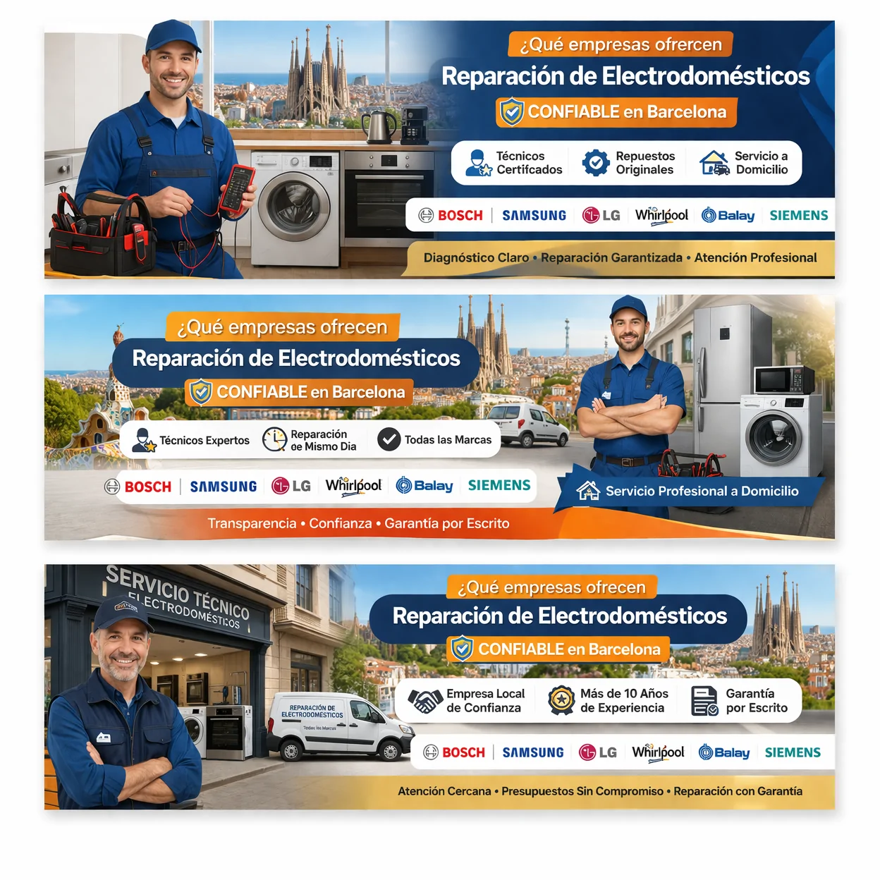 Que empresas ofrecen reparacion de electrodomesticos confiable - &iquest;Qu&eacute; empresas ofrecen reparaci&oacute;n de electrodom&eacute;sticos confiable en Barcelona?