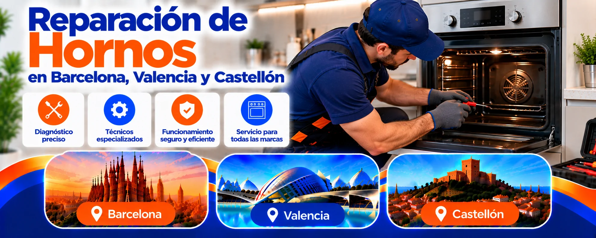 Reparación de Hornos en Barcelona, Valencia y Castellón Reparacion de Hornos en Valencia Barcelona y Castellon - Reparación de Hornos en Barcelona, Valencia y Castellón